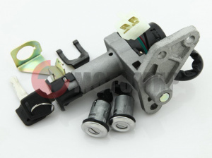 Замок зажигания (комплект) Zongshen/.Ом.50JJQT-11 Замок зажигания (комплект) Zongshen/.Ом.50JJQT-11