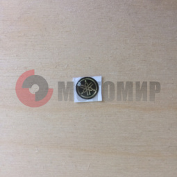 Наклейка гелевая,черный Yamaha,8 мм Наклейка гелевая,черный Yamaha,8 мм