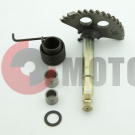 Вал кикстартера с сектором L=129mm.GY6125-150cc 157QMJ/152QMI (пруж.+втулка) Вал кикстартера с сектором L=129mm.GY6125-150cc 157QMJ/152QMI (пруж.+втулка)
