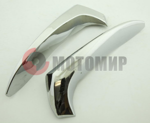 Накладка декоративная Индиго150 лев/прав. хроммрованн. Накладка декоративная Индиго150 лев/прав. хроммрованн.