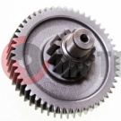 Вал редуктора промежуточный с шестерней GY6 150сс 157QMJ-Y Вал редуктора промежуточный с шестерней GY6 150сс 157QMJ-Y