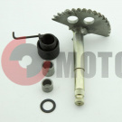 Вал кикстартера с сектором L=136mm.GY6125-150cc 157QMJ/152QMI (пруж.+втулка) Вал кикстартера с сектором L=136mm.GY6125-150cc 157QMJ/152QMI (пруж.+втулка)