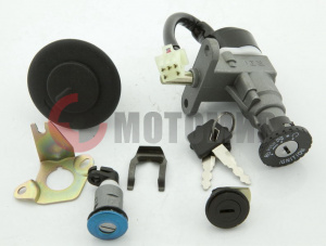 Замок зажигания (комплект) Zongshen RACE/.Dinamit50 Замок зажигания (комплект) Zongshen RACE/.Dinamit50