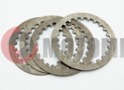 Диски сцепления 125-150сс 157FMI/162FMJ металлические (4шт) Хантер Диски сцепления 125-150сс 157FMI/162FMJ металлические (4шт) Хантер