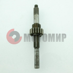 Вал Пл первичный с шестерней.21/16 Вал Пл первичный с шестерней.21/16