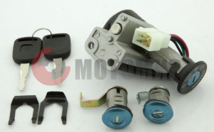 Замок зажигания (комплект) Zongshen/.Clever50 (компл) Замок зажигания (комплект) Zongshen/.Clever50 (компл)