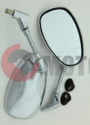 Зеркала (012)(1038) d10mm Каплевидные объемные ХРОМ Зеркала (012)(1038) d10mm Каплевидные объемные ХРОМ