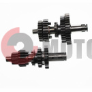 Валы КПП с шестерн.50-110сс (вал 14) 139FMBДелЗод.(под сепаратор) Валы КПП с шестерн.50-110сс (вал 14) 139FMBДелЗод.(под сепаратор)