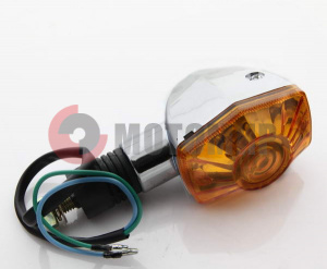 Фонарь боковой (ВF-38) треугольный хромиров. Фонарь боковой (ВF-38) треугольный хромиров.