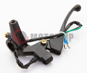 Рычаг тормоза левый в сборе 50-125сс Актив Рычаг тормоза левый в сборе 50-125сс Актив