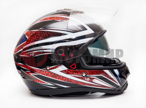 Шлем G-342 BLACK R (black red), XL Шлем G-342 BLACK R (black red), XL